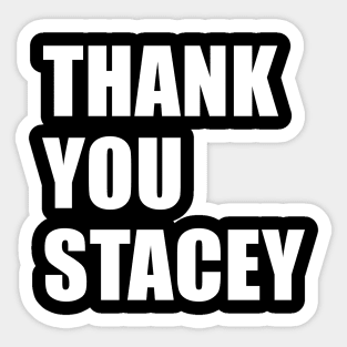 Thank you Stacey Abrams Sticker